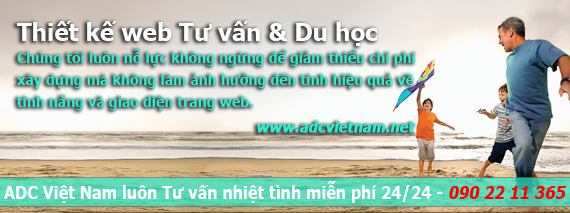 Quy trình thiết kế website du học của ADC Việt Nam