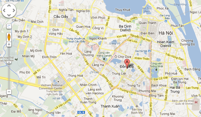 Hiển thị tên và địa chỉ của công ty trên Google maps
