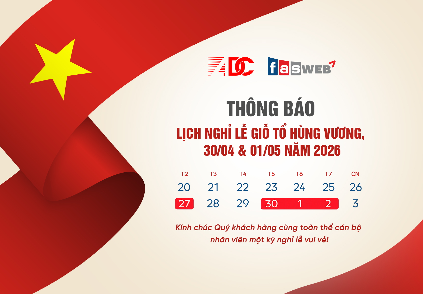 NGhỉ lễ 30/4