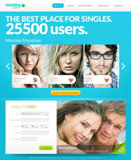 Template website dịch vụ hẹn hò, kết bạn trực tuyến 04