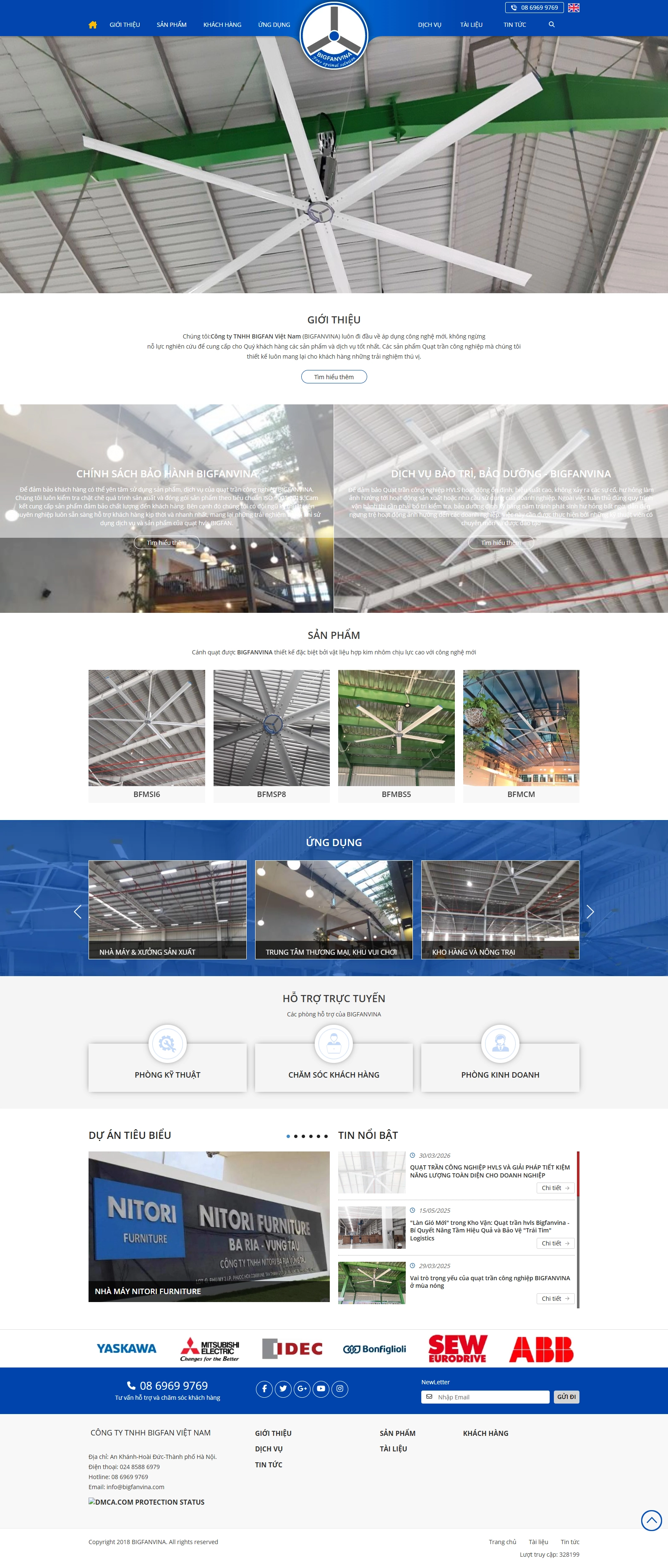 Thiết kế website - Công ty TNHH BigFan Việt Nam