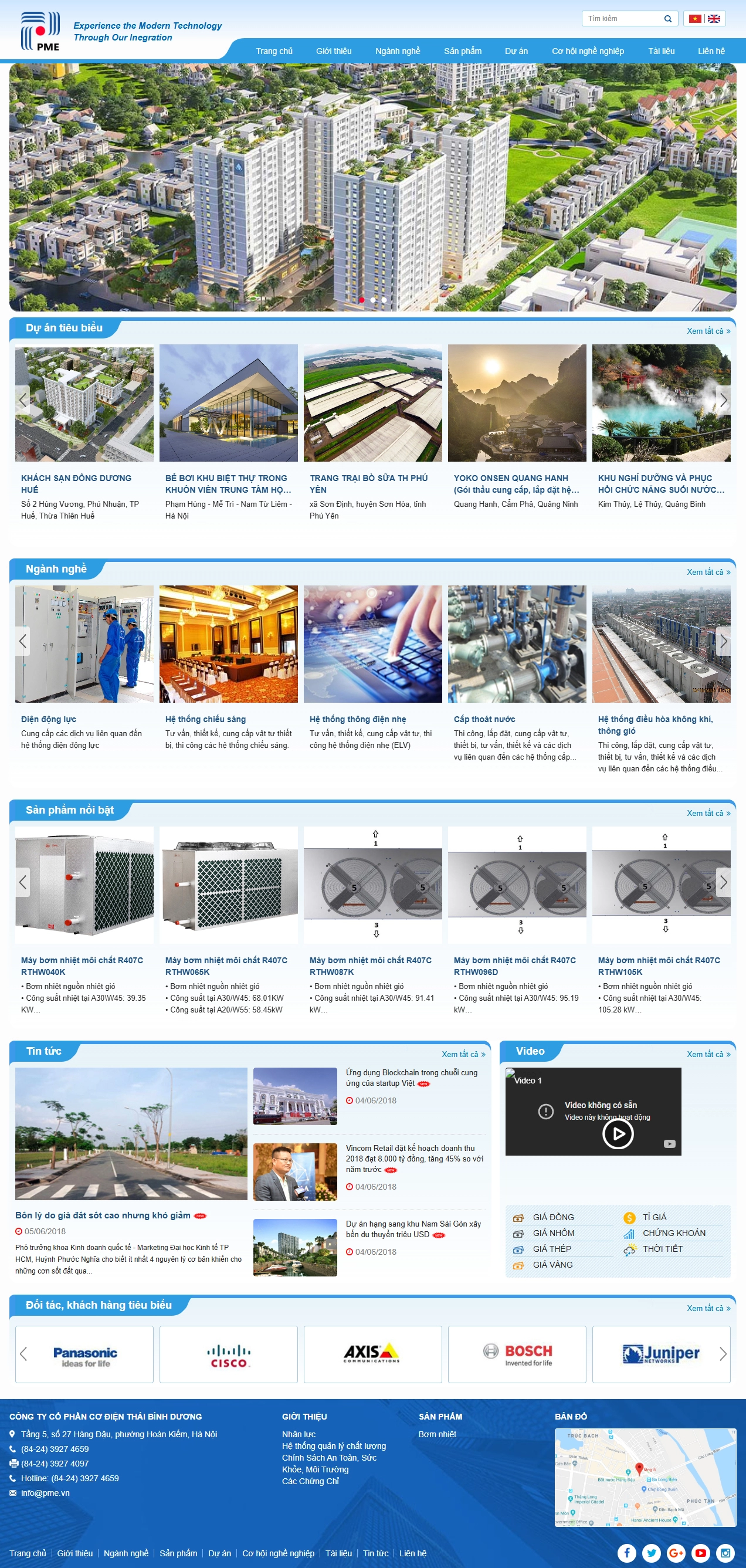 Công ty cổ phần cơ điện Thái Bình Dương (PME)