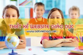 Thiết kế website giáo dục, trường học