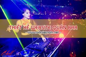 Thiết kế website Quán bar