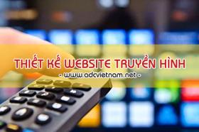 Thiết kế website truyền hình