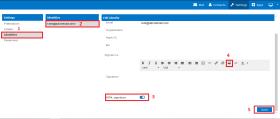 Hướng dẫn tạo chữ ký email trên Control Panel dịch vụ Email Pro ( cPanel )
