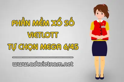 Thiết kế website Phần mềm xổ số Vietlott - Xổ số tự chọn Mega 6/45