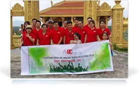 Công ty ADC tổ chức một buổi Team Building 2016 ngoài trời tại khu du lịch Đồng Mô