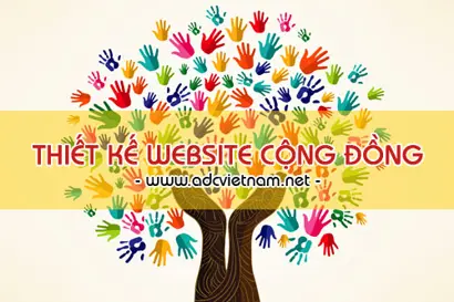 Thiết kế website cộng đồng
