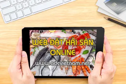 Thiết kế website cửa hàng thủy hải sản sạch online