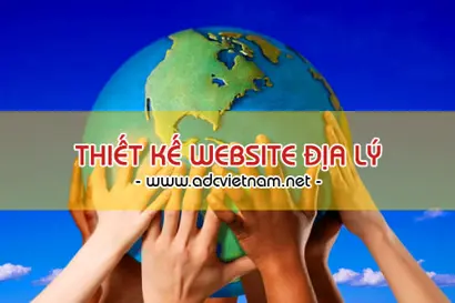 Thiết kế website Địa Lý
