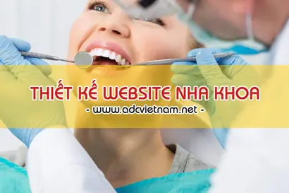 Thiết kế website phòng khám nha khoa chuyên nghiệp nhất