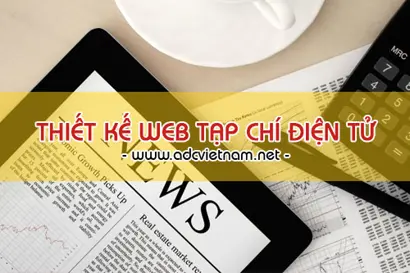 Thiết Kế Website Tạp Chí Điện Tử Online Chuyên Nghiệp