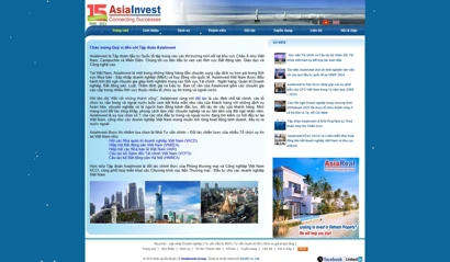 Thiết kế webite - Tập đoàn AsiaInvest