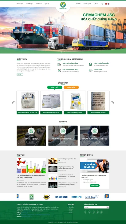 Công ty CP Hóa Chất Gemachem