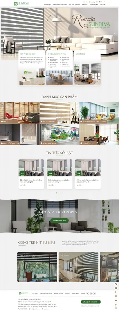 Thiết kế web cho Công ty cổ phần Transimex Việt Nam