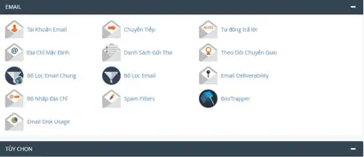 Hướng dẫn tạo tài khoản email trên Control Panel 