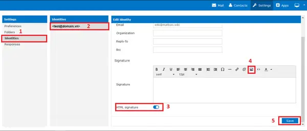 Hướng dẫn tạo chữ ký email trên Email Pro ( cPanel )