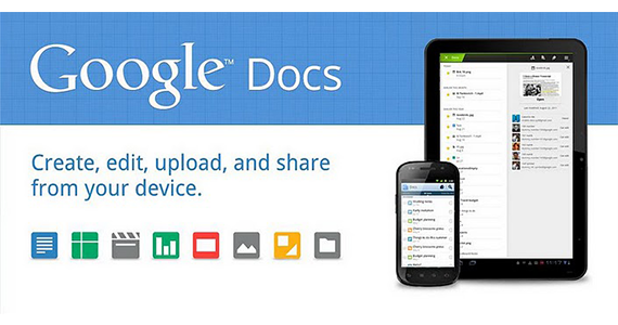 Phần mềm Google Docs for Android