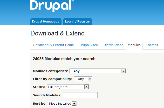 module drupal 7.x