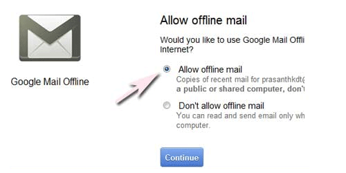 Soạn Gmail trên Chrome không cần Internet 05