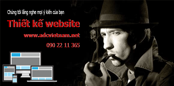 dịch vụ Thiết kế web An ninh, Thám tử, Bảo vệ tại ADC Việt Nam