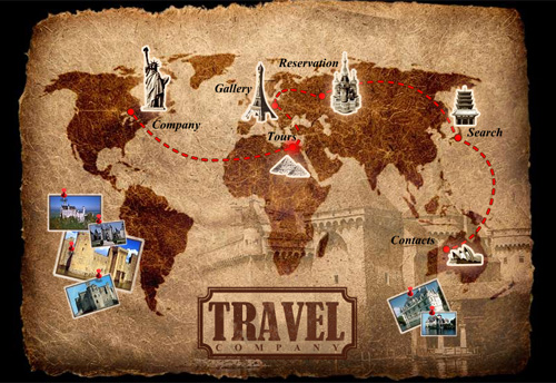 Travel Company Template by FlashMint